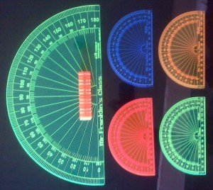 Acrylic Protractors