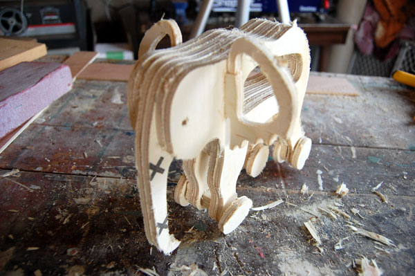 Elephant CNC - cut with my ShopBot Desktop