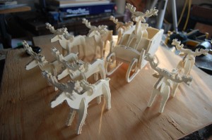 Santa's Sled and Reindeer CNC: New CNC Router Project Launched! - CNCKing.com