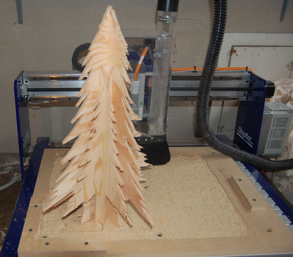 CNC Christmas Tree