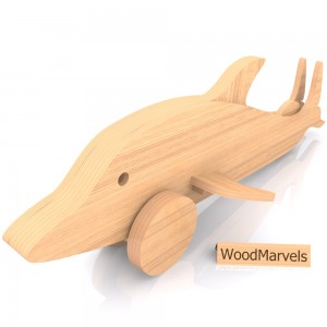 A cute CNC router dolphin project