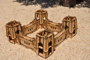 Finished Assembled Rusk Fortress