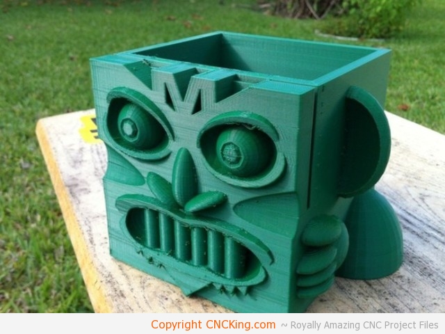 Mayan Cube Head