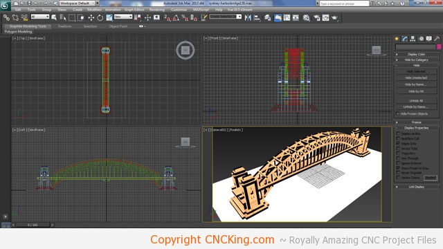 Sydney Harbour Bridge: CNC Laser to Router File Conversion