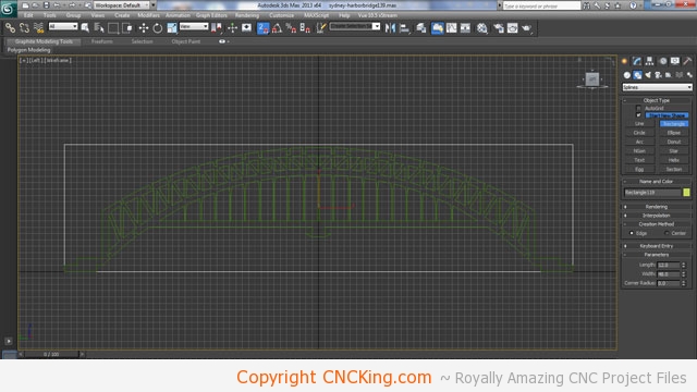 cnc sydney harbor bridge laser to router