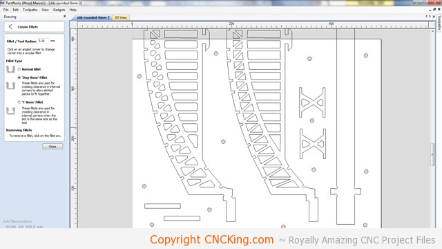 Sydney Harbour Bridge: CNC Laser to Router Conversion 7 ~ PartWorks ...