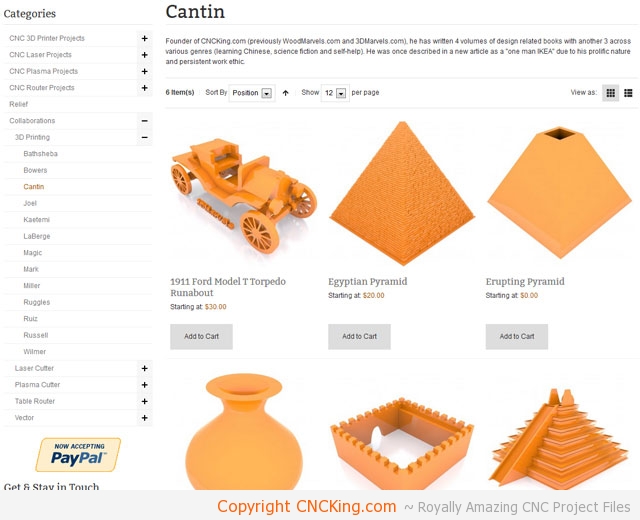 cube 3d printer designs