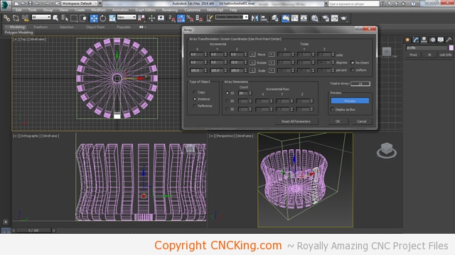 3d printed weaved basket