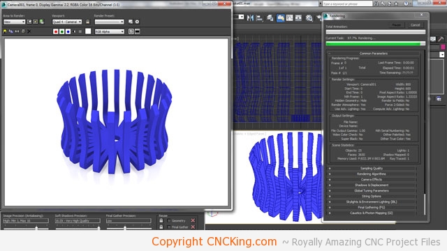 3d printed weaved basket