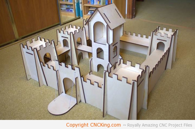 Kids Medieval Castle with Siege Weapon