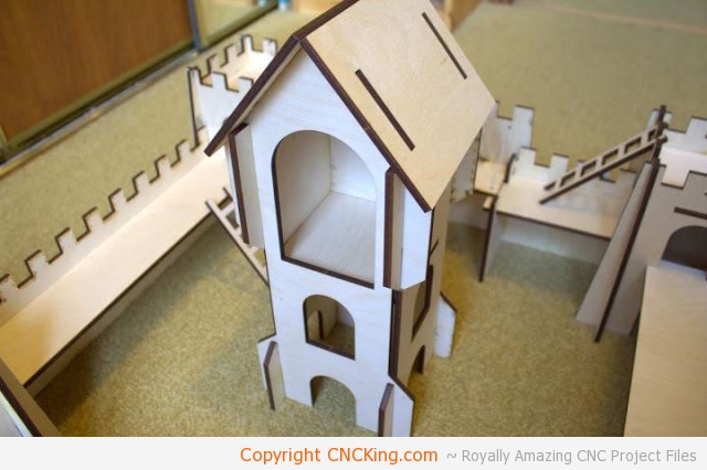 Kids Medieval Castle with Siege Weapon