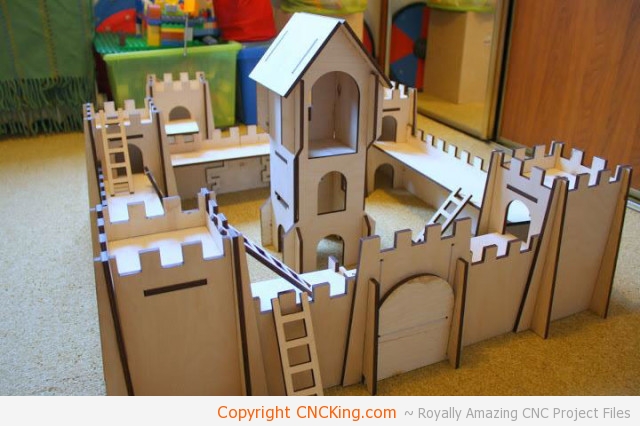 Kids Medieval Castle with Siege Weapon