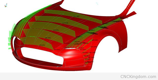 Aston Martin one-77 body surface -PSH Training test 