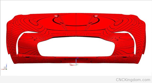 Aston Martin one-77 body surface -PSH Training test 