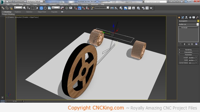 Wooden Big Wheels Tricycle