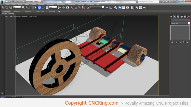 Wooden Big Wheels Tricycle