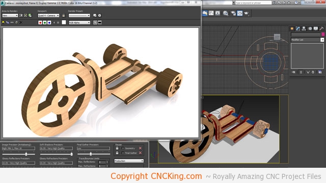 Wooden Big Wheels Tricycle