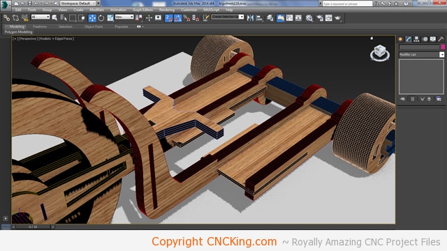 Wooden Big Wheels Tricycle