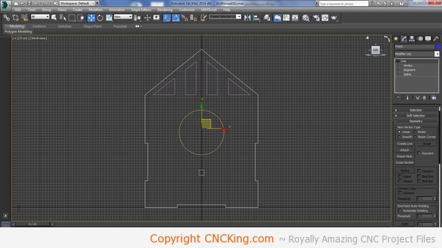 Bird House D for Laser Cutter