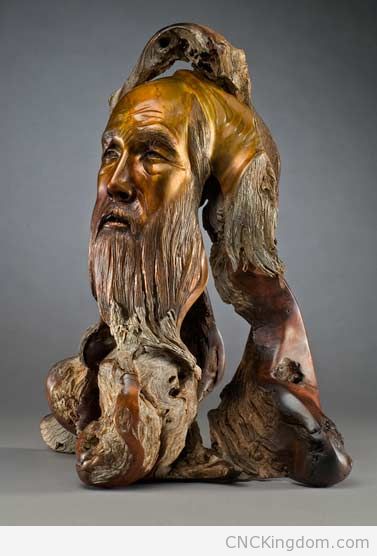 wooden sculpture