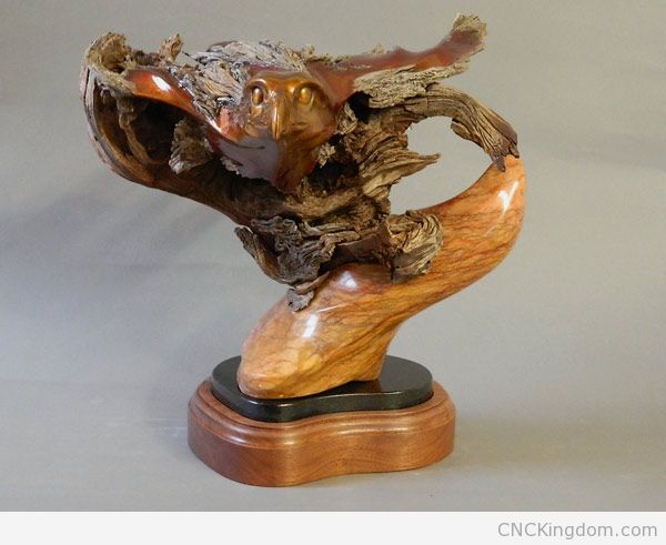 wooden sculpture