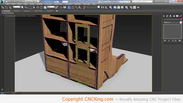 CNC shoe holder