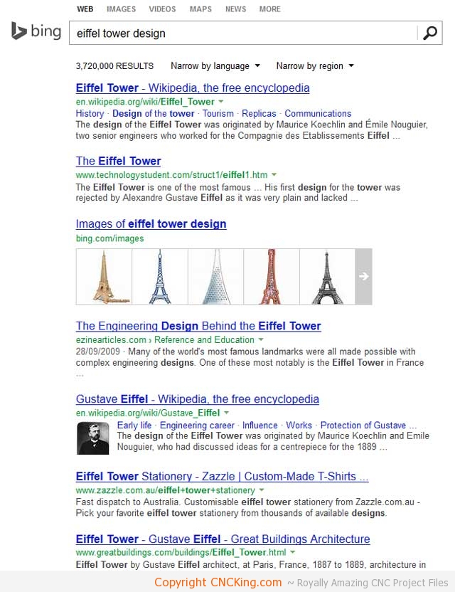 eiffel tower design