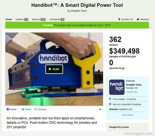 handibot kickstarter