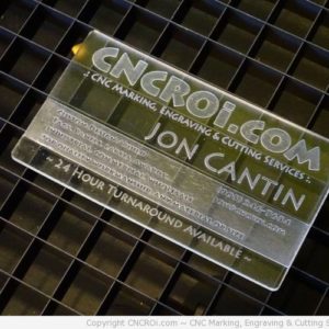 Acrylic Business Cards