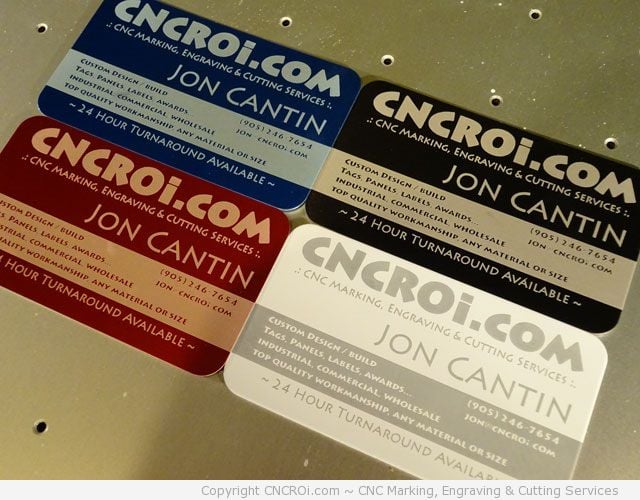 anodized Aluminium