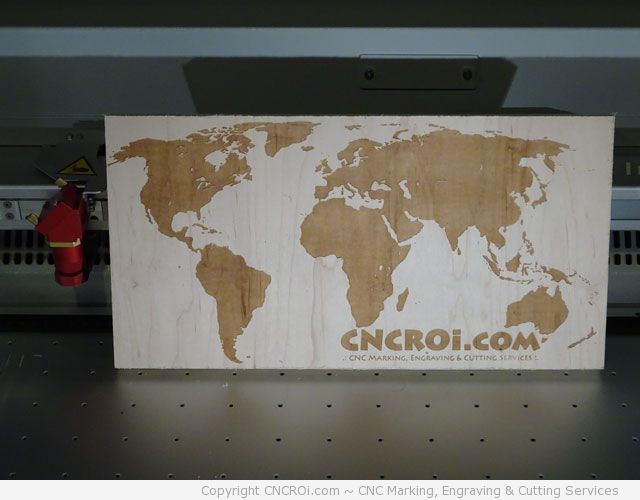 laser engraving the world