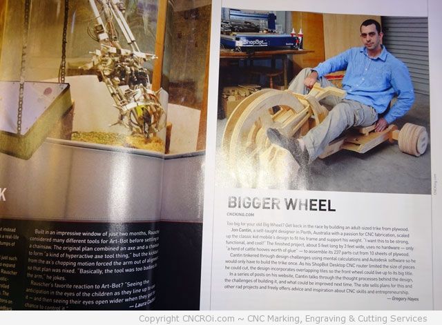 Jon's Wooden Big Wheels