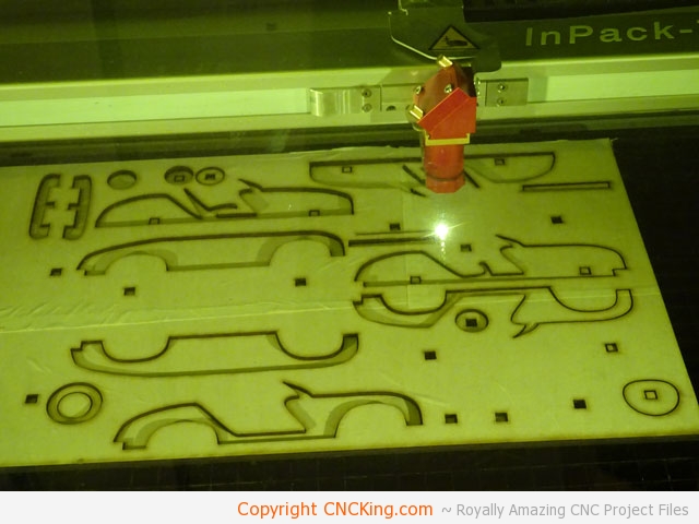 1956 Porsche Speedster Laser Cutting & Assembly