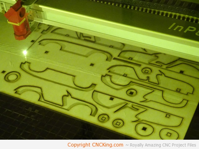 1956 Porsche Speedster Laser Cutting & Assembly