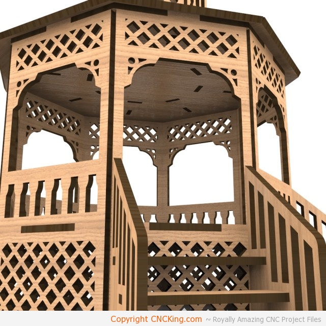 laser cut gazebo