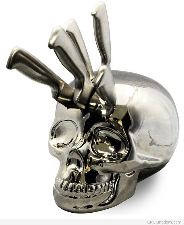 Skull Knife Stand