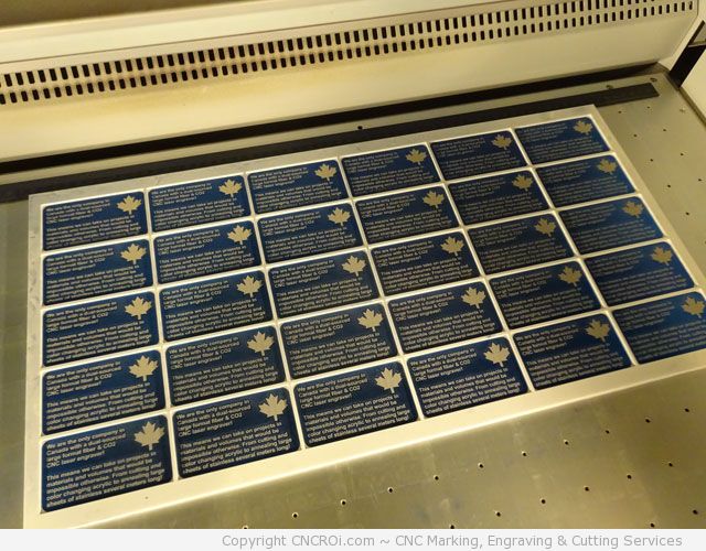 anodized aluminium business cards