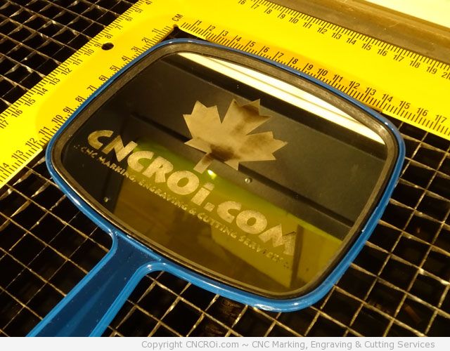 cnc etching a mirror