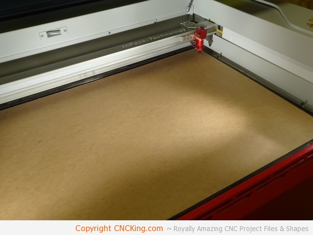 cnc laser cutting gold fish