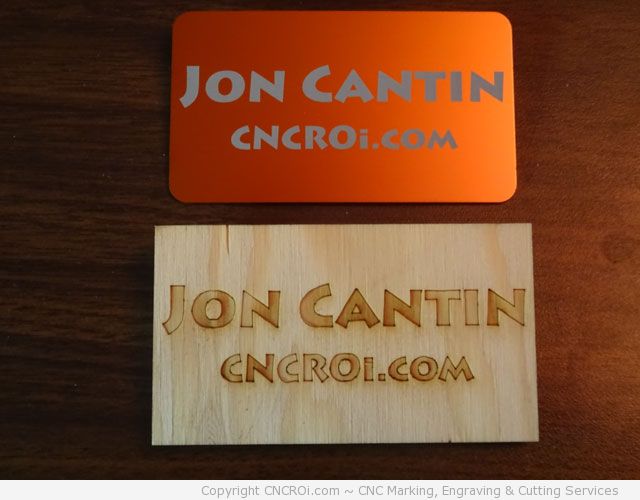 anodized aluminium name badge