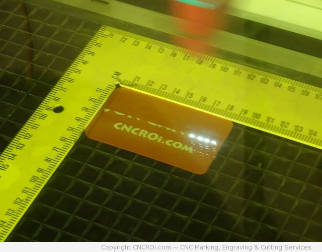 anodized aluminium name badge