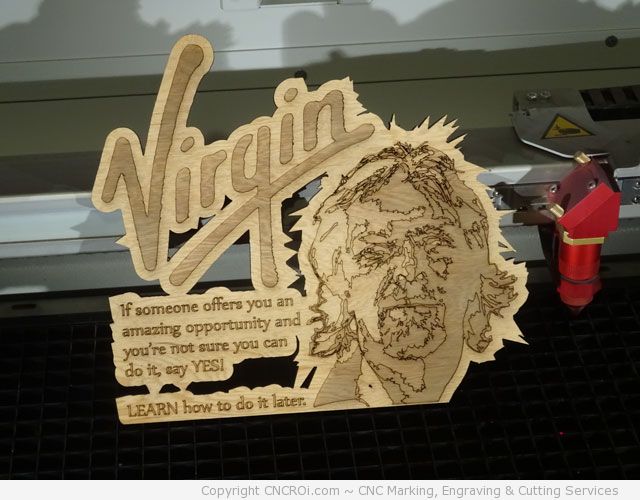 richard branson cnc laser cut