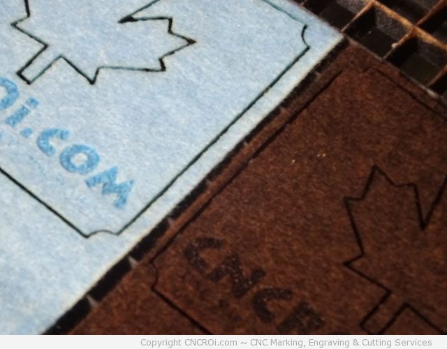 laser cutting and engraving felt fabric