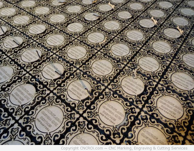 custom cnc laser cut fretwork