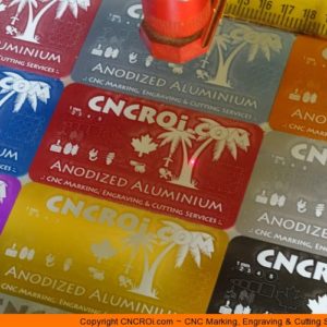 Custom Metal Business Cards: Anodized Aluminium