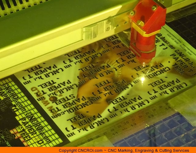 CNC Laser Cutting Paper Stencils