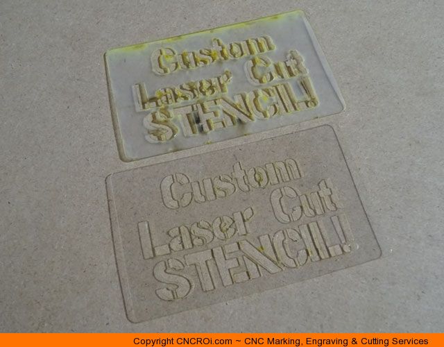 Custom Polycarbonate Stencil