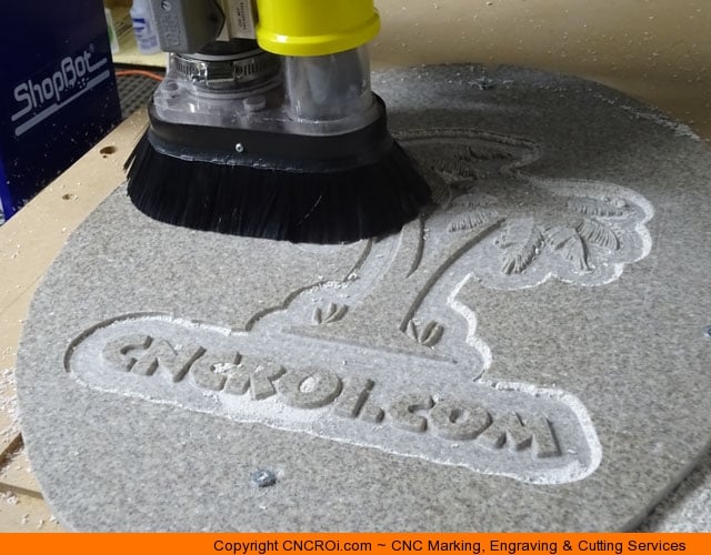 custom corian cnc router sign