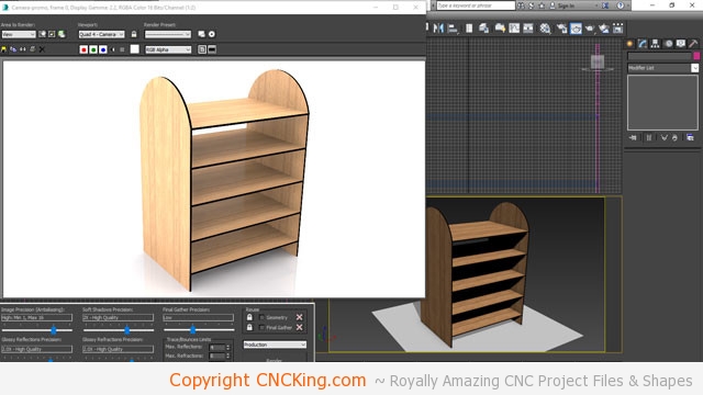 cnc laser station