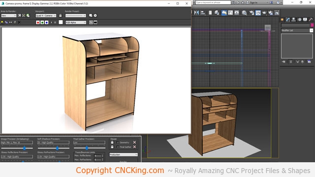 cnc laser station